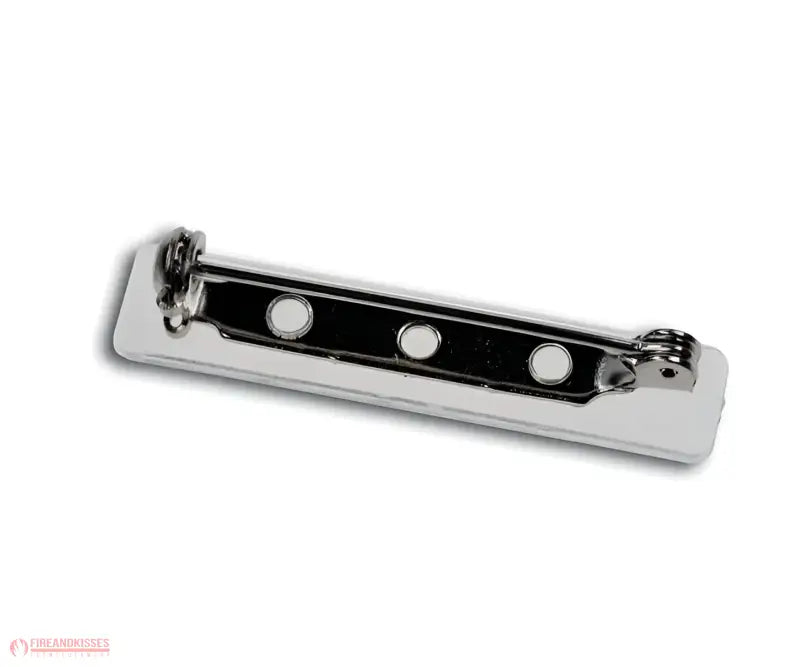 Individuelles Aluminium-Namensschild mit Sicherheitsnadel - Namensschild