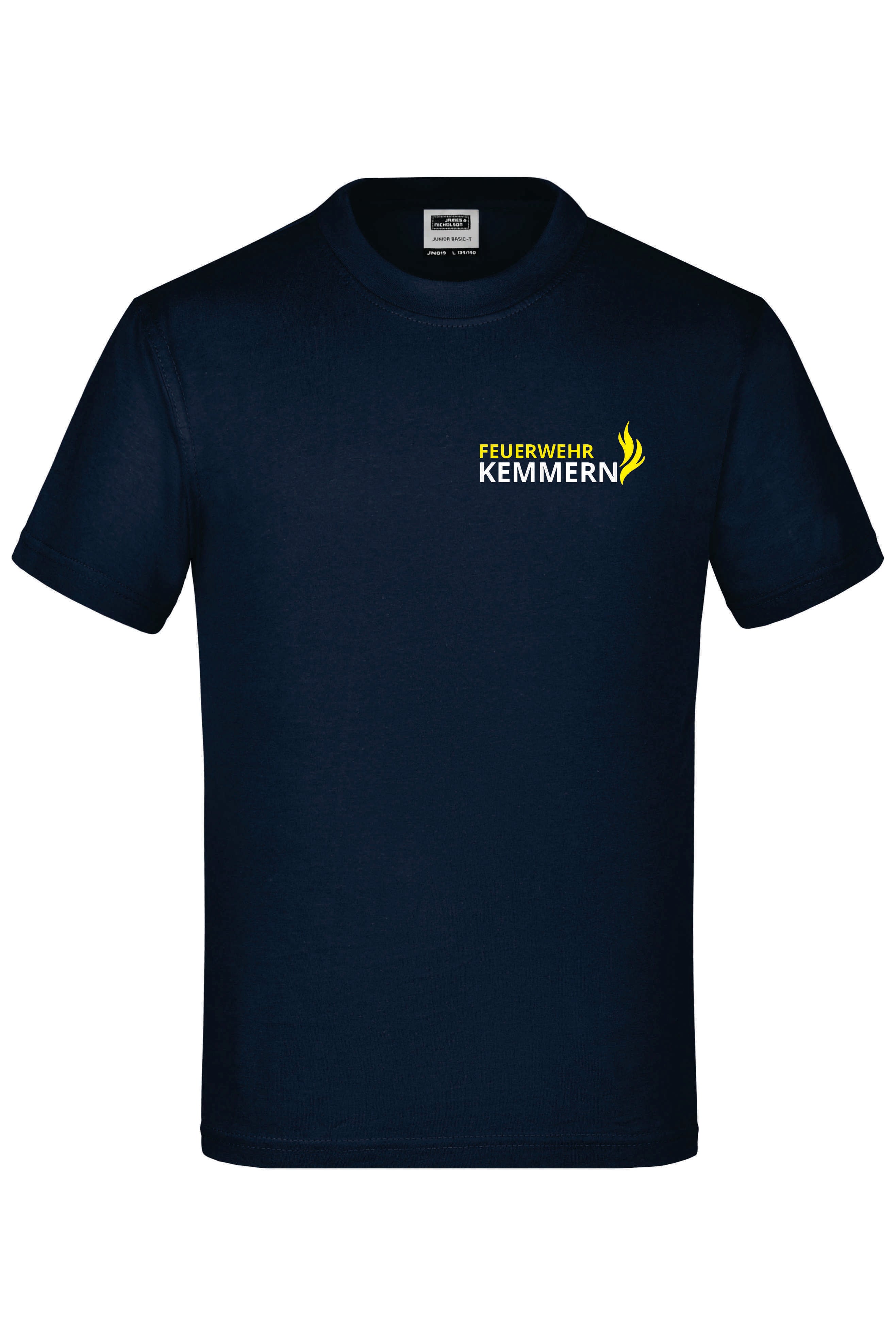 Daiber Kinder-Shirt Navy – Feuerwehr Gerach Teamshop