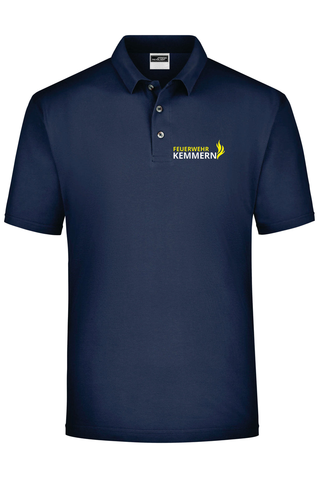 Daiber Polo-Shirt Navy – Feuerwehr Gerach Teamshop