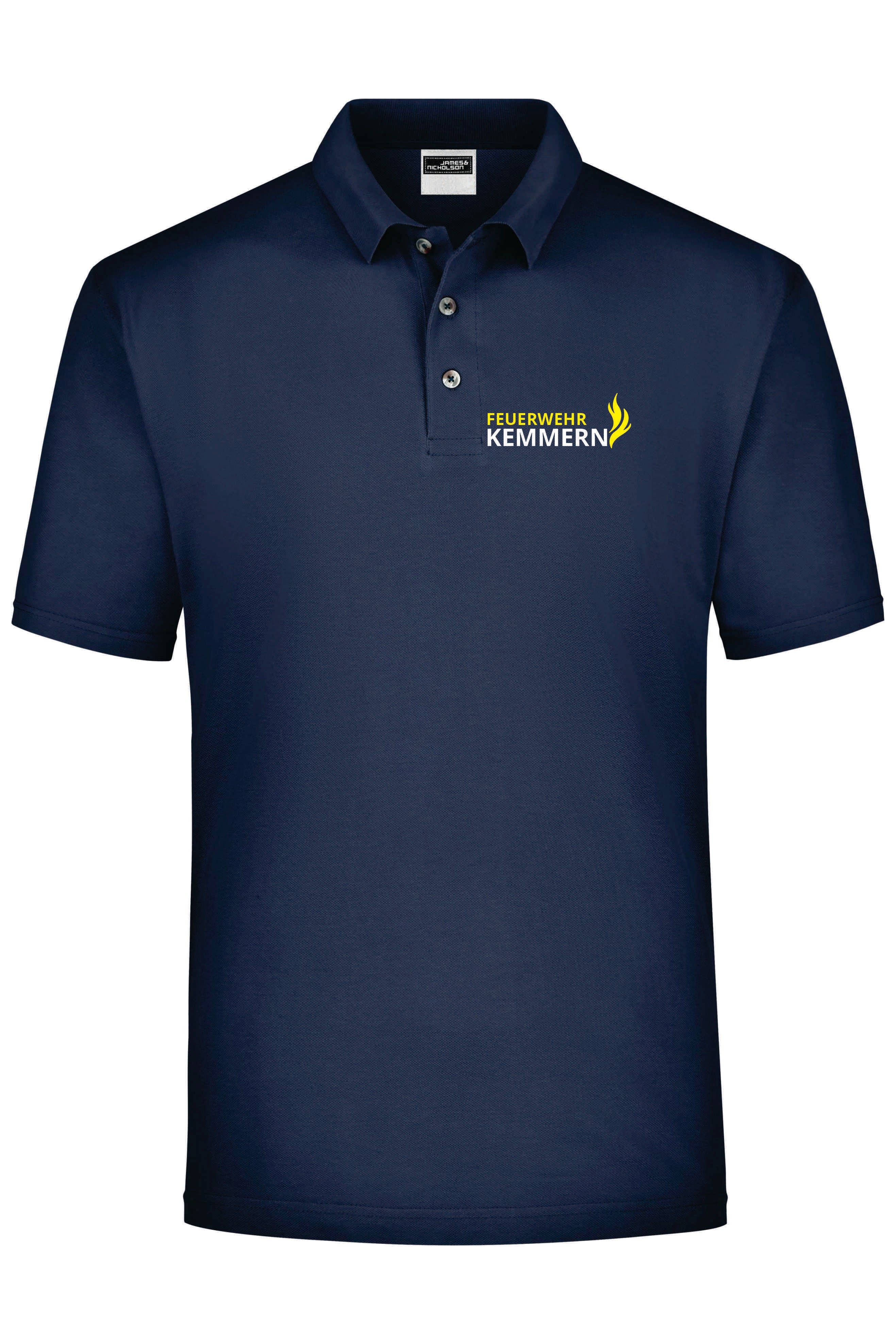 Daiber Polo-Shirt Navy – Feuerwehr Gerach Teamshop