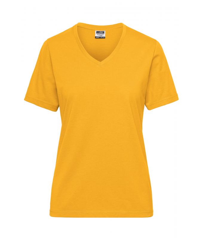 JN1807 Workwear T-Shirt Damen – gold-yellow – Daiber