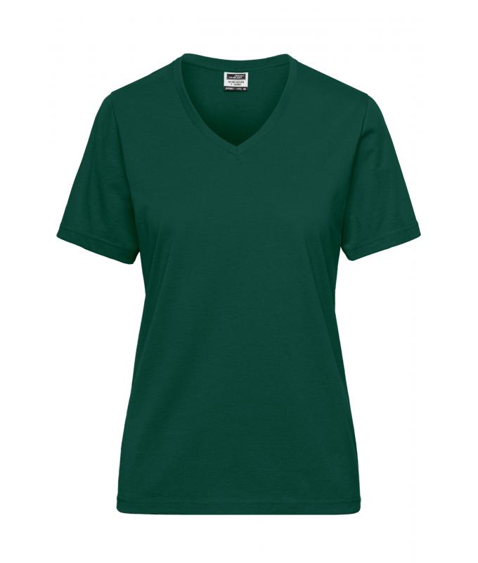 JN1807 Workwear T-Shirt Damen – dark-green – Daiber