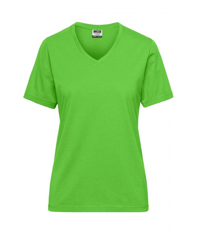 JN1807 Workwear T-Shirt Damen – lime-green – Daiber