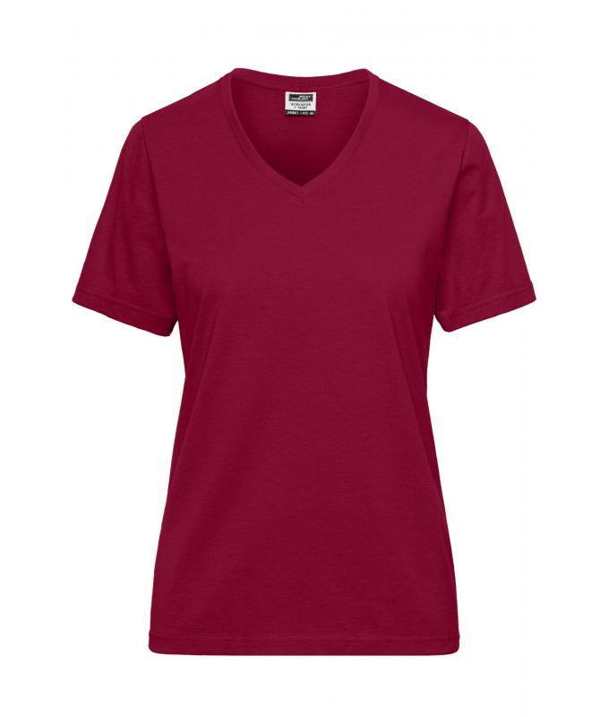 JN1807 Workwear T-Shirt Damen – wine – Daiber
