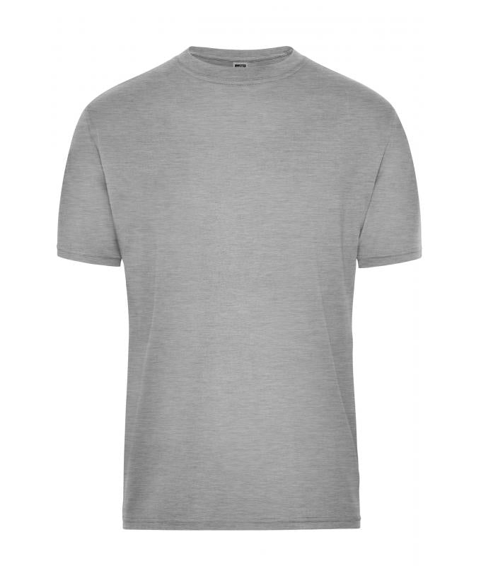 JN1808 Workwear T-Shirt Herren – grey-heather – Daiber