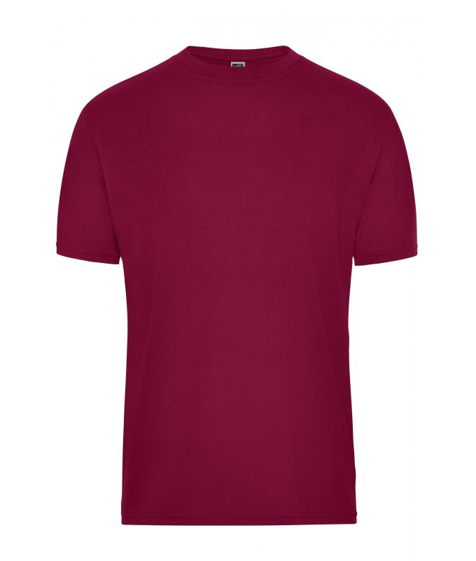 JN1808 Workwear T-Shirt Herren – wine – Daiber