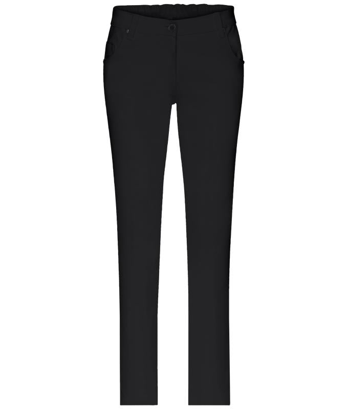 JN3002 Herren 5-Pocket-Stretch-Praxishose schwarz