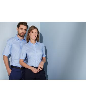 Herren-Uniformhemd JN684 Kurzarm Weiß – Trageansicht