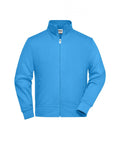 JN836 Workwear Sweatjacke – aqua – Daiber