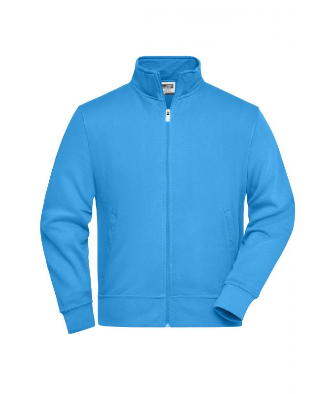 JN836 Workwear Sweatjacke – aqua – Daiber