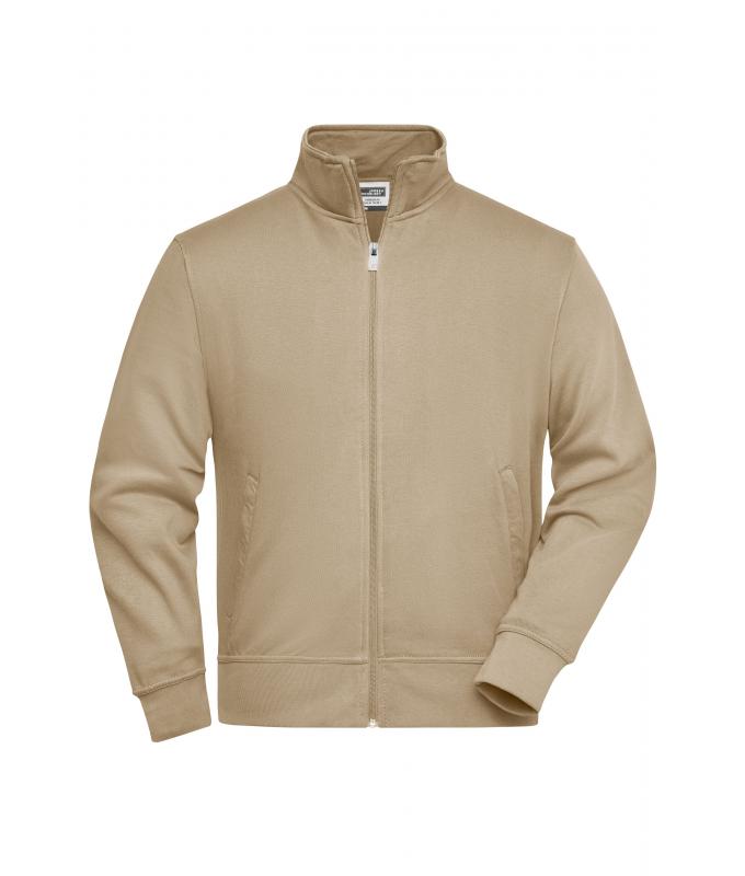JN836 Workwear Sweatjacke – stone – Daiber