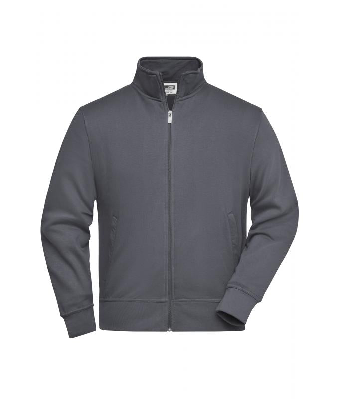 JN836 Workwear Sweatjacke – carbon – Daiber