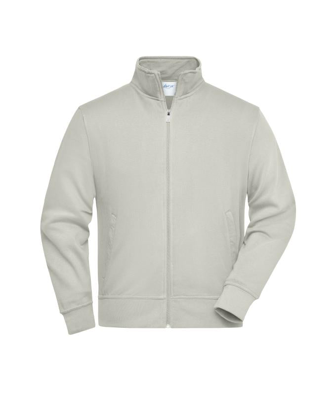 JN836 Workwear Sweatjacke – cement – Daiber