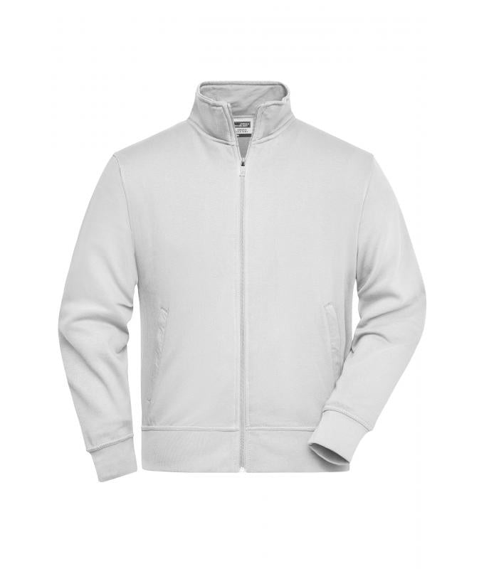JN836 Workwear Sweatjacke – white – Daiber
