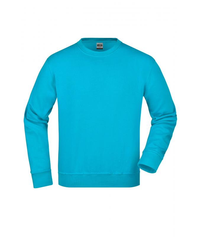 JN840 Workwear Sweatshirt – turquoise – Daiber