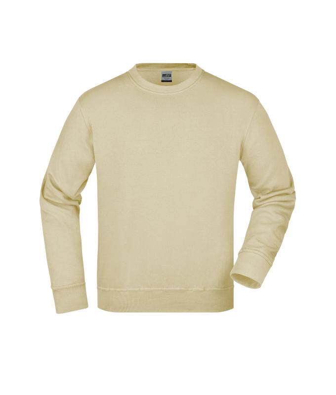 JN840 Workwear Sweatshirt – stone – Daiber