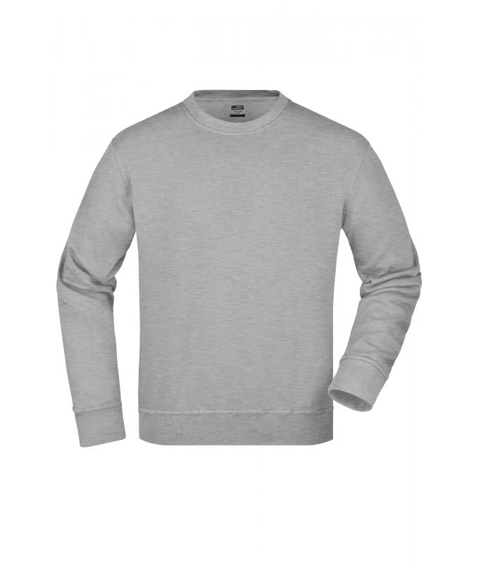 JN840 Workwear Sweatshirt – grey-heather – Daiber