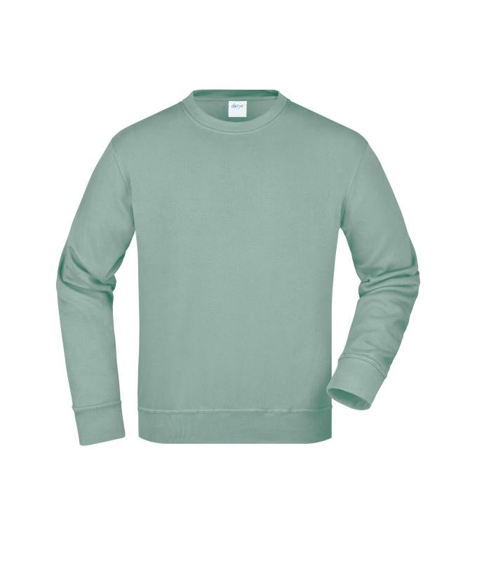 JN840 Workwear Sweatshirt – foggy-green – Daiber