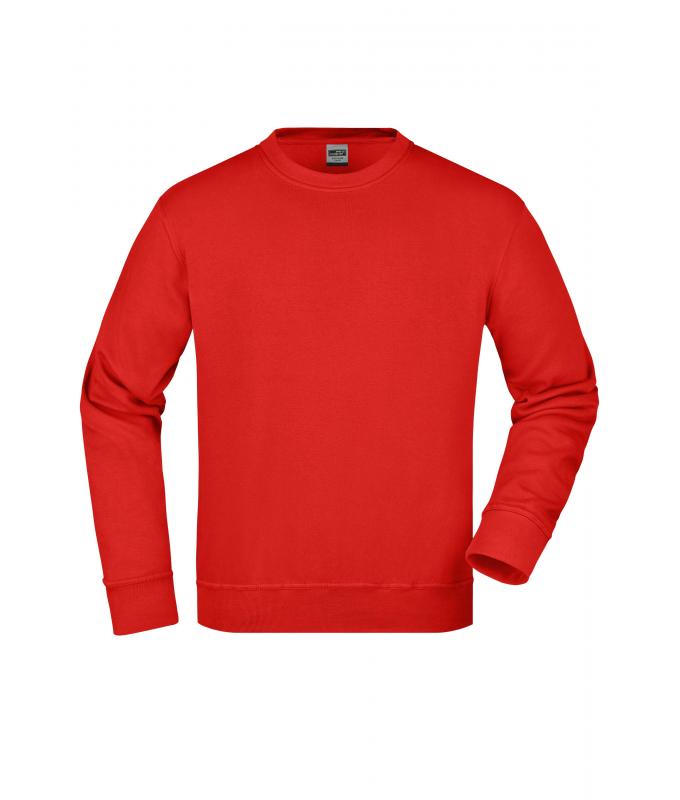 JN840 Workwear Sweatshirt – red – Daiber