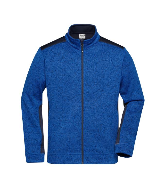 JN862 – royal-melange/navy – James & Nicholson