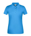 JN873 Workwear Polo Damen – aqua – Daiber
