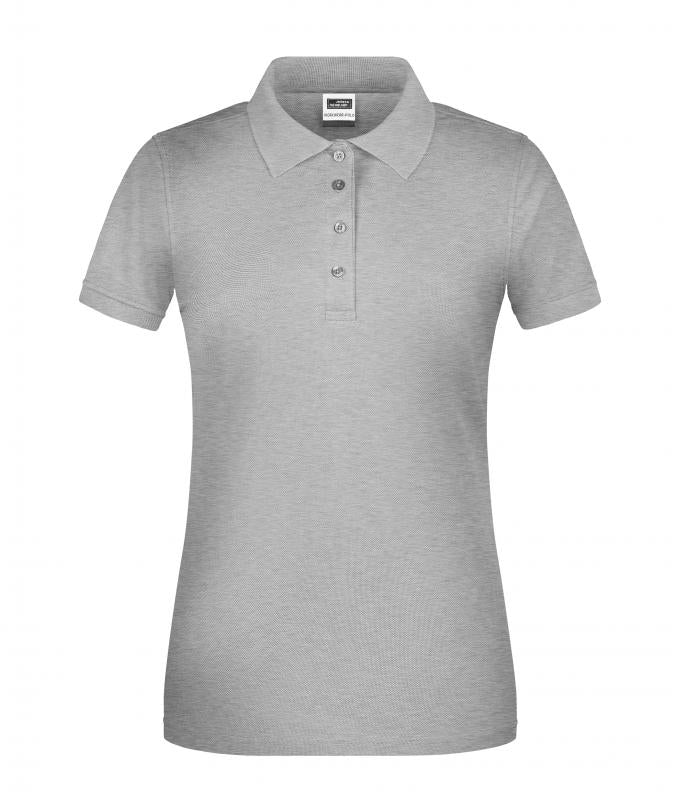 JN873 Workwear Polo Damen – grey-heather – Daiber