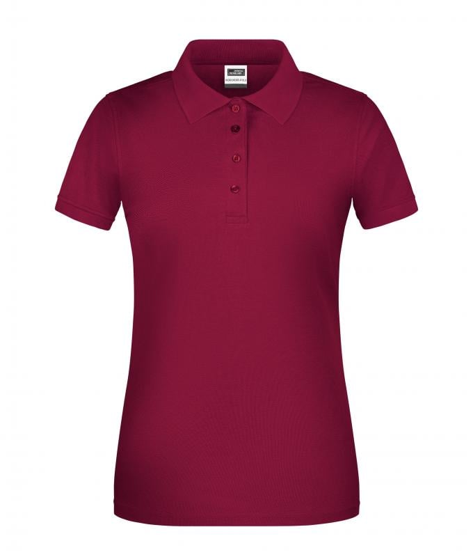 JN873 Workwear Polo Damen – wine – Daiber