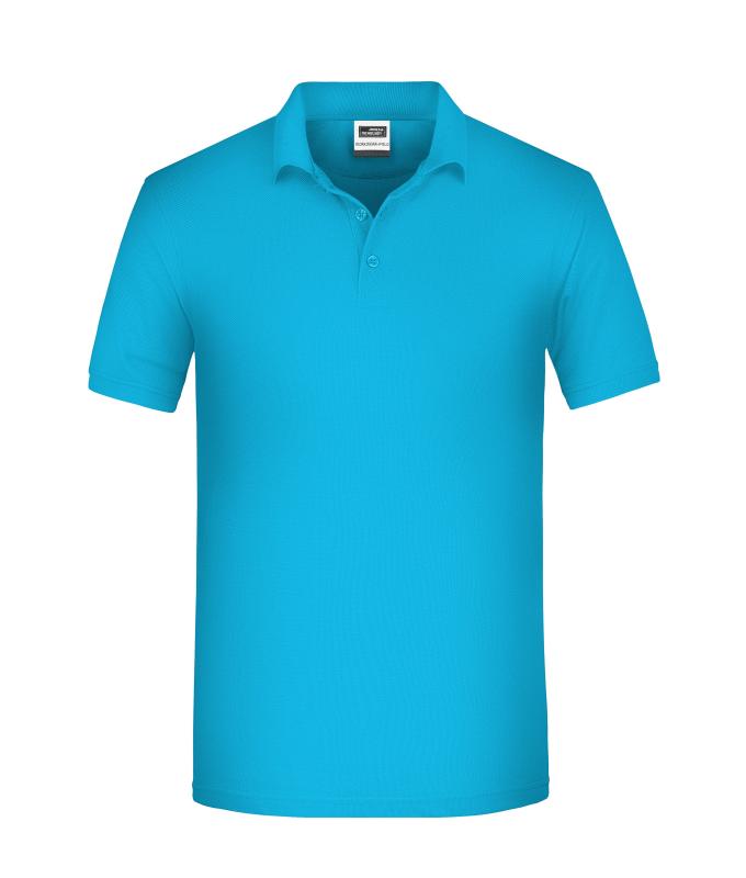 JN874 Workwear Polo Herren – turquoise – Daiber
