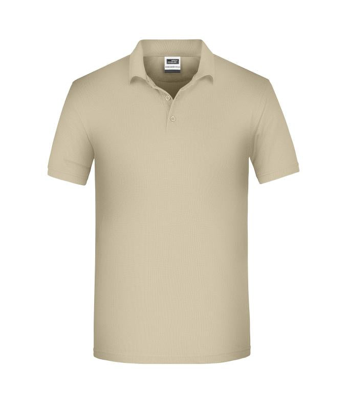 JN874 Workwear Polo Herren – stone – Daiber