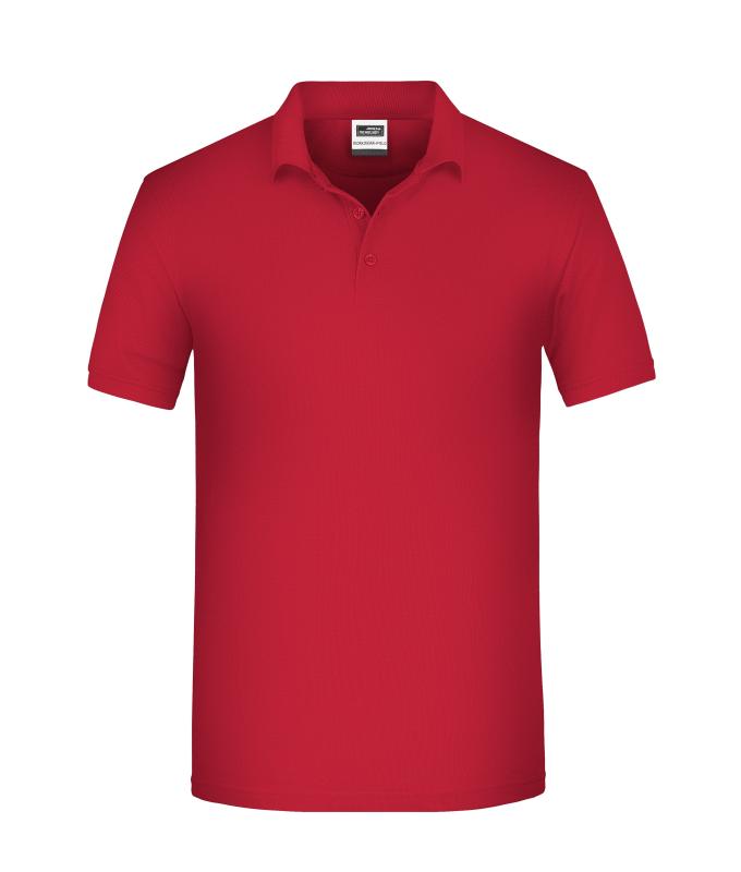 JN874 Workwear Polo Herren – red – Daiber