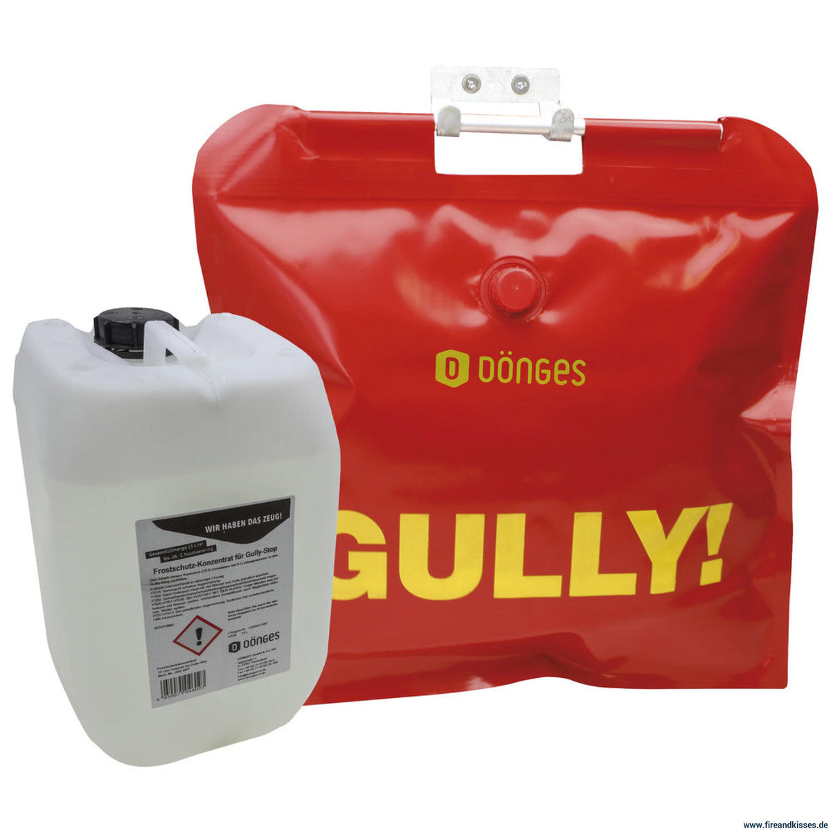 Kanal-Schnellabdichtung Gully-Stop Dönges Komplettsatz Feuerwehr