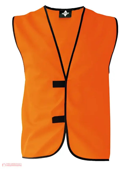 Korntex Einfache Funktionsweste – individuell bedruckbar Signal-Orange