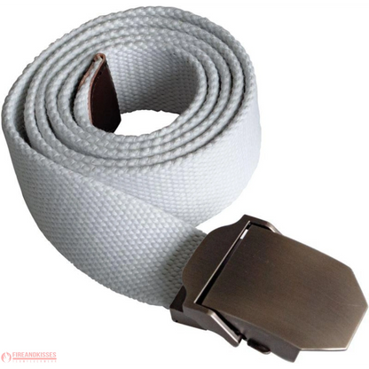 Korntex workwear gürtel „zürich“ – perfekt für feuerwehr-dienstkleidung - weiß - workwear gürtel „zürich“ perfekt