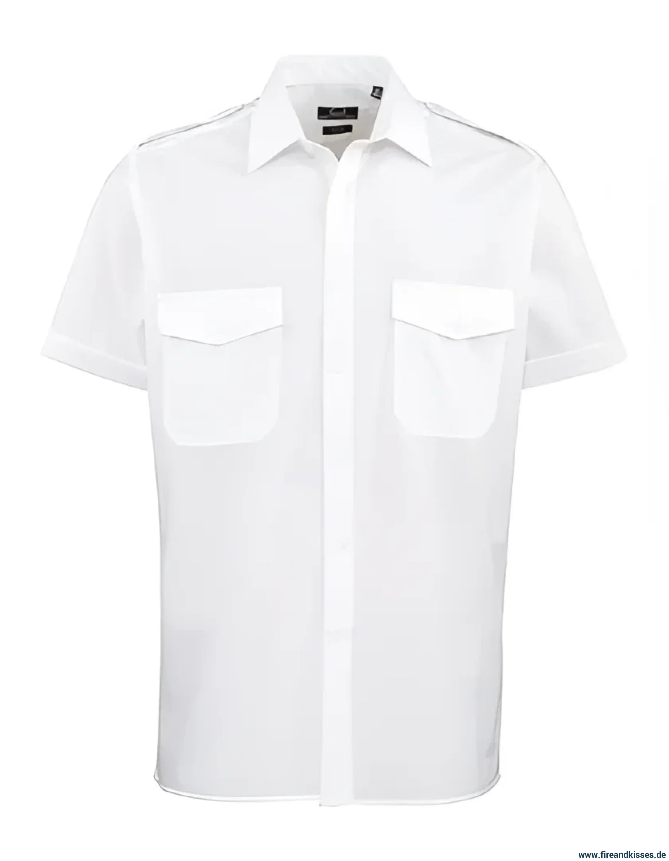 Kurzarm-feuerwehrhemd weiß – der klassiker im feuerwehrdienst - kurzarm-feuerwehrhemd weiß der klassiker