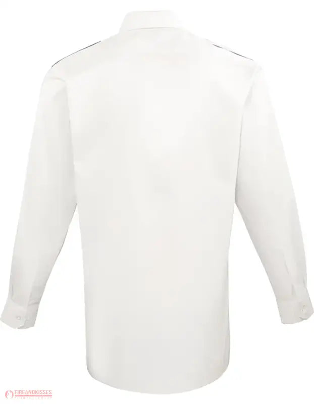 Langarm-Feuerwehrhemd Light Blue – Klassisch. Einsatzbereit. Pflegeleicht.