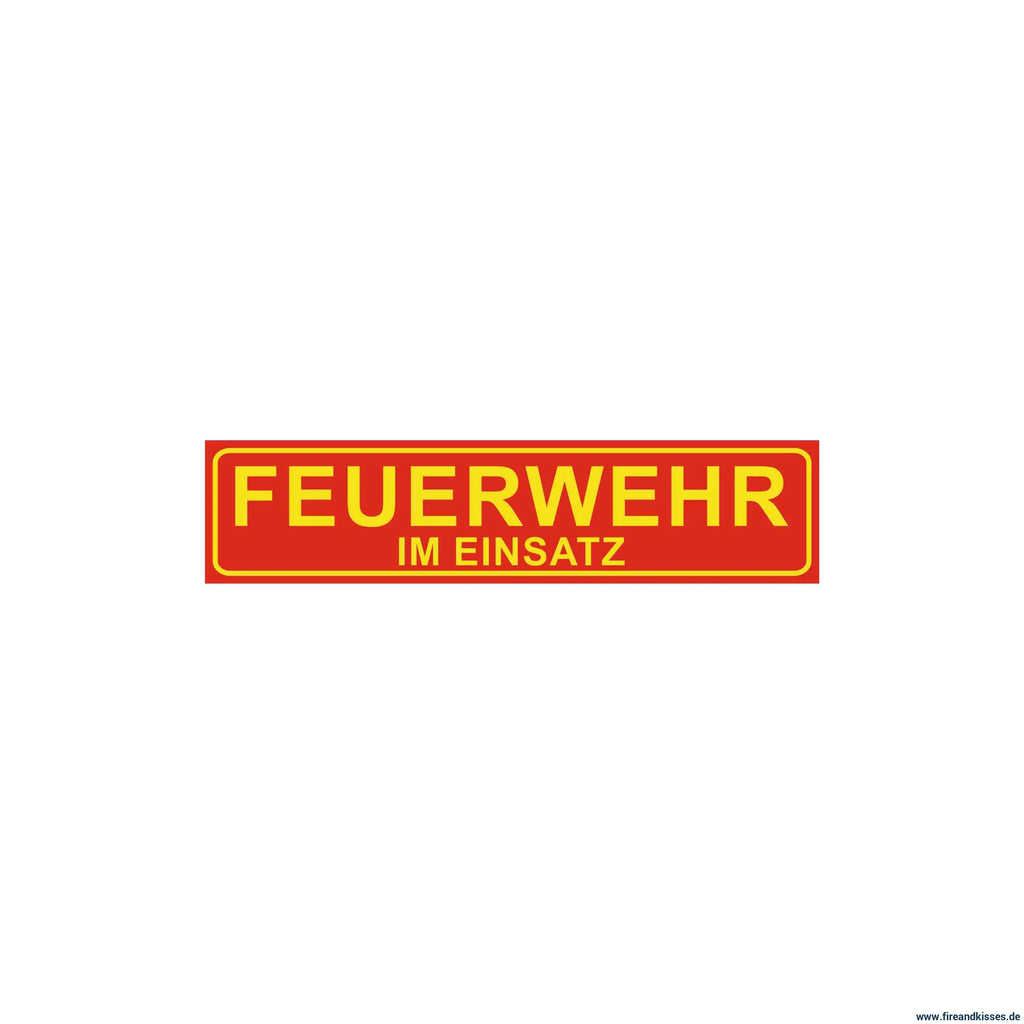 Magnetschild „feuerwehr im einsatz“ – qualitativ hochwertig und einsatzbereit entwickelt für echte feuerwehrprofis