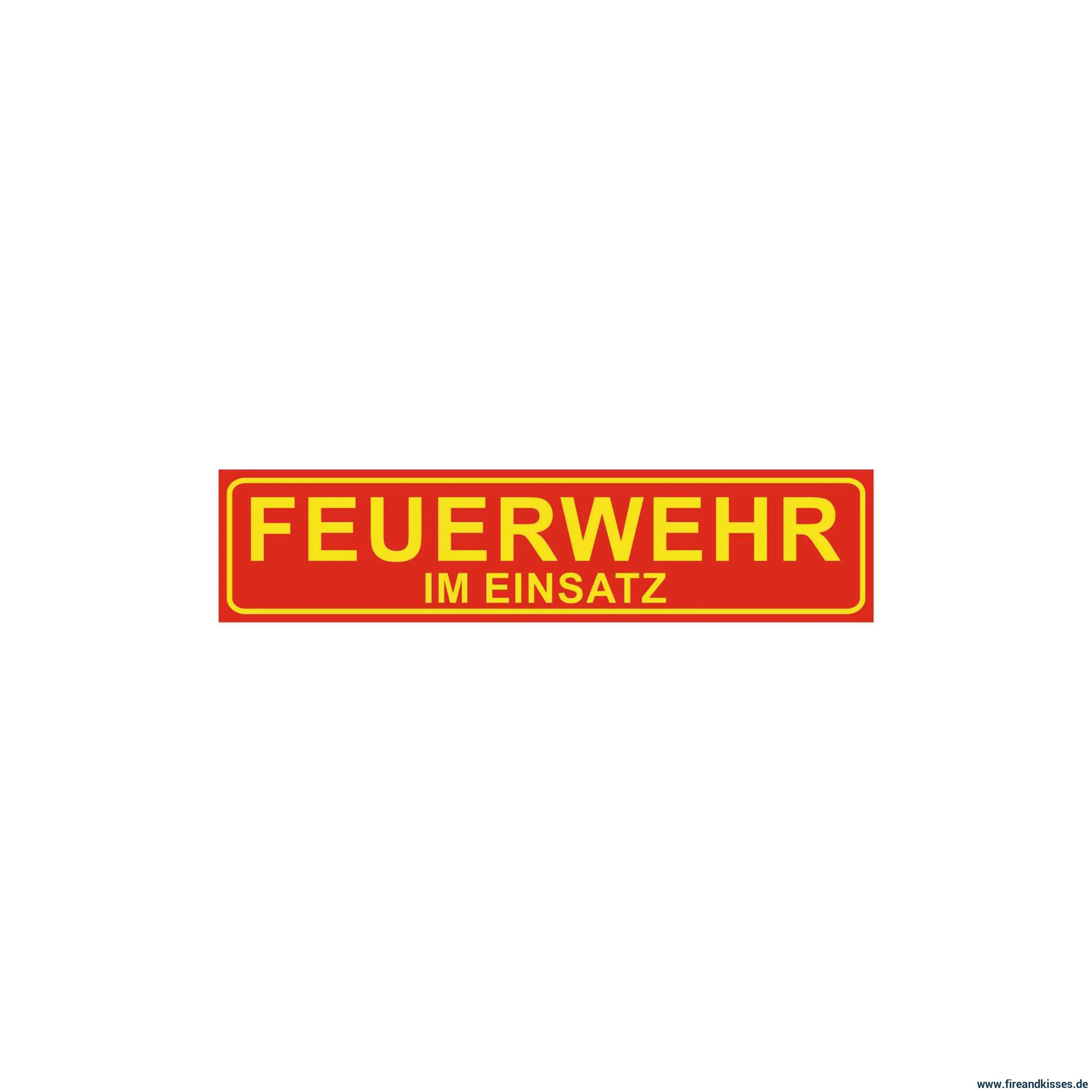 Magnetschild „feuerwehr im einsatz“ – qualitativ hochwertig und einsatzbereit entwickelt für echte feuerwehrprofis