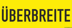 Magnetschilder-set „überbreite & überlänge“ – 2-teilig je 800 × 300 mm - magnetschilder-set „überbreite überlänge“