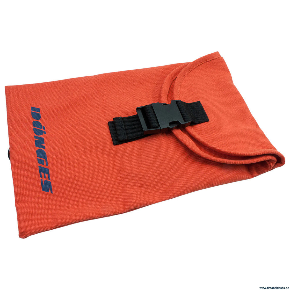 Dönges mehrzweckleinenbeutel din 14921 orange - fangleinenbeutel