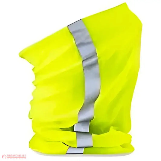 Morf® Enhanced-Viz –Fluorescent Yellow Vielseitiger Schlauchschal mit Reflexstreifen