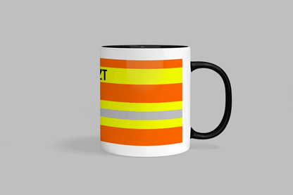 Feuerwehr-Tasse ’Notarzt’ - Schwarz - Tasse