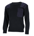 Novotex Feuerwehr Pullover Rundhals 30-100 schwarzblau