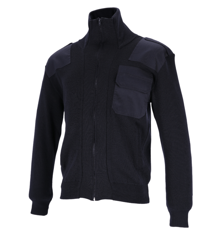 Novotex Feuerwehr Strickjacke 30-300 schwarzblau