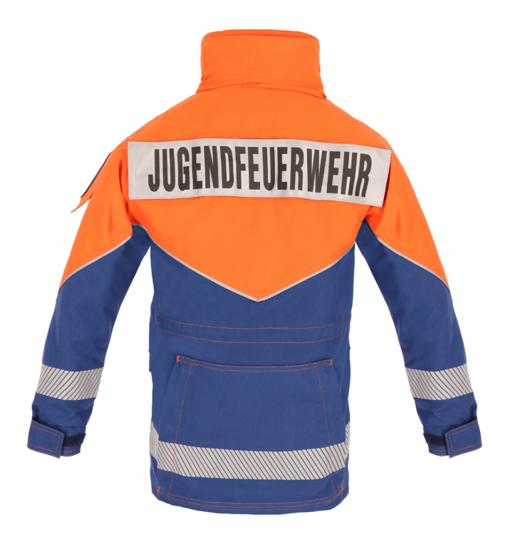 Novotex Jugendfeuerwehr Parka 12-501S mit einrollbarer Kapuze