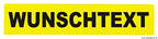Pacotex funktionsweste / kennzeichnungsweste gelb inklusive 2 x rückenschild & 1 brustschild gelb matt - funktionsweste