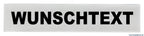 Pacotex funktionsweste / kennzeichnungsweste gelb inklusive 2 x rückenschild & 1 brustschild silber matt