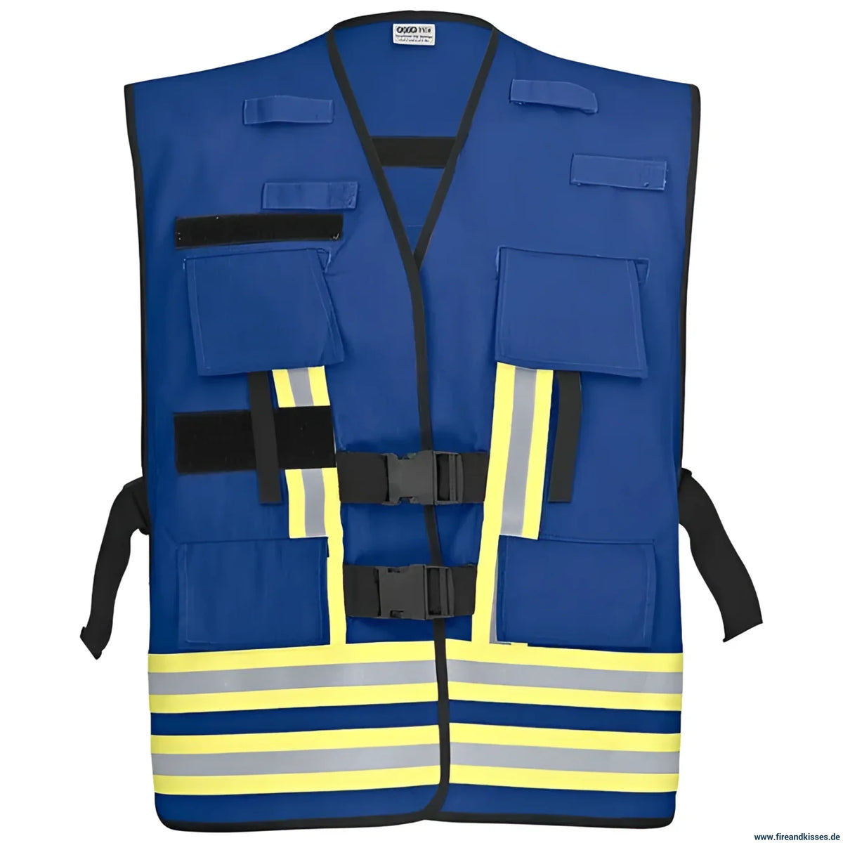 Pacotex® funktions- und kennzeichnungsweste – blau - funktionsweste funktions- kennzeichnungsweste blau