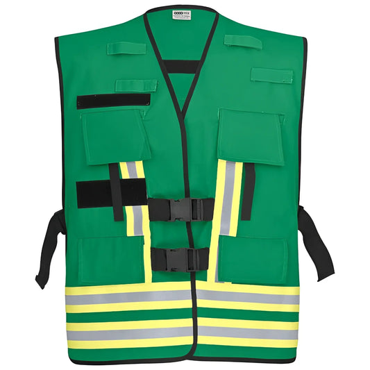 Pacotex® funktions- und kennzeichnungsweste – grün - funktionsweste funktions- kennzeichnungsweste grün