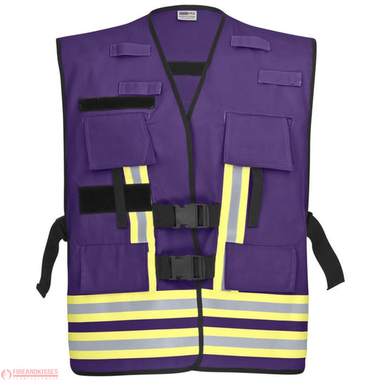 Pacotex® funktions- und kennzeichnungsweste – violett - funktionsweste funktions- kennzeichnungsweste lila