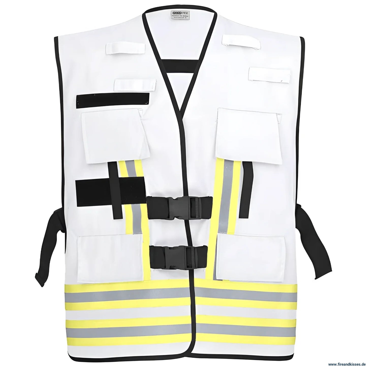 Pacotex® funktions- und kennzeichnungsweste – weiß - funktionsweste funktions- kennzeichnungsweste weiß